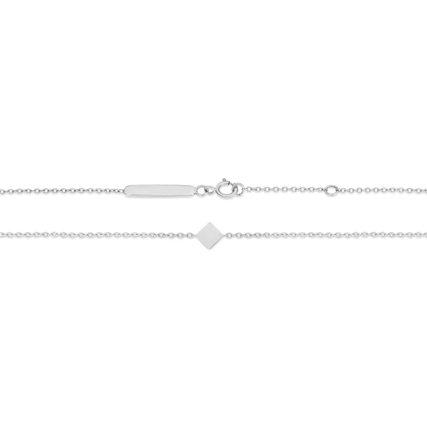 Diamond Shape Companion Necklace – Richie Paws